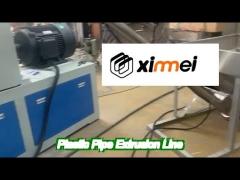 110kw double screw pvc pipe extrusion line 120kg/h