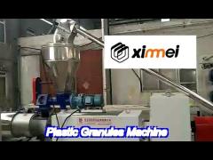 pvc hot cutting plastic granules machine , pvc plastic pelletizing extruder