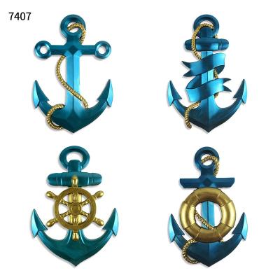 China Viable Best Price Luxury Boat Anchor Silicon Mold Forms Wall Desk Decoration For Epoxy Resin for sale