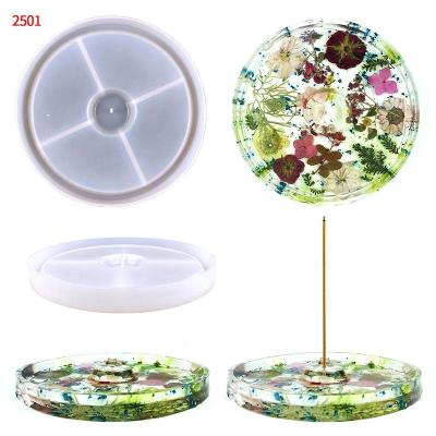 China Logo Print Circular Incense Holder customized viable for Ash Catcher molde silicon velas liquid silicone rubber for mold making for sale