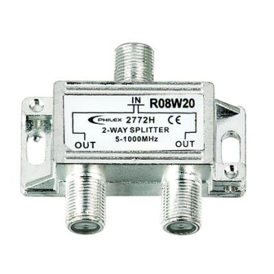 China CATV Signal Splitter TV RF Coaxial Cable Splitter 27901 for sale