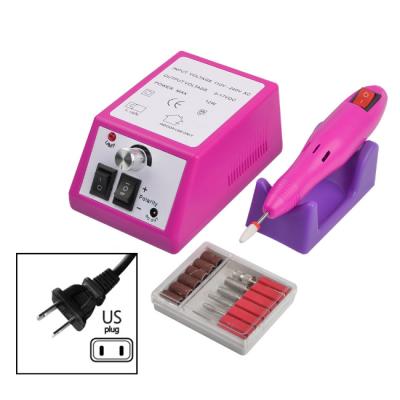 China Professional Custom High Speed ​​Nail Kit With Drill Nail Power Drill Machine With Foot Pedal for sale