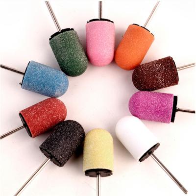 China Daily Nail Care Tools Professional Manicure Tools Nail Drill Bits Sand Colored Strips For Nail Drill for sale