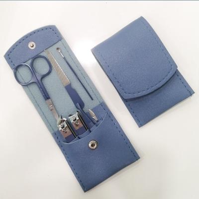 China Eco-friendly Women Manicure Set Custom Nail Clippers Set Stainless Steel Pedicure Set Menicure for sale