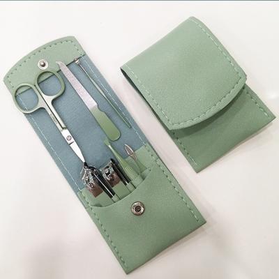 China Eco-Friendly Custom Nail Clippers Set Stainless Steel Finger Nail Manicure Tool Kit With Travel Mini Nail for sale