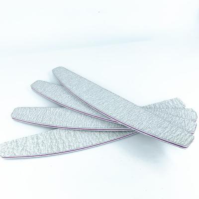 China Wholesale Dual 80/100/120/150/180/240/320 Emery Board Nail File Professional Sandpaper for sale