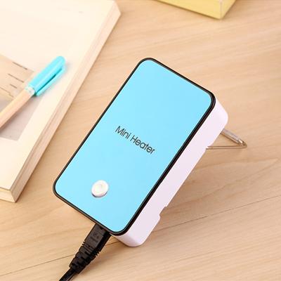 China MINI Heater Energy Saving Electric Hand Air Heater Heating Winter Keep Warm Desktop Fan for Office Home for sale