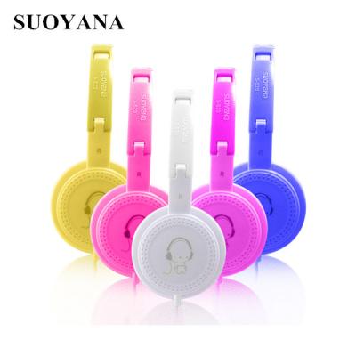 China Cheap Headband Promotion OEM Wired Colorful Headset Consumer Electronic Earbuds Headphones For PC Computer Mobile Phone for sale