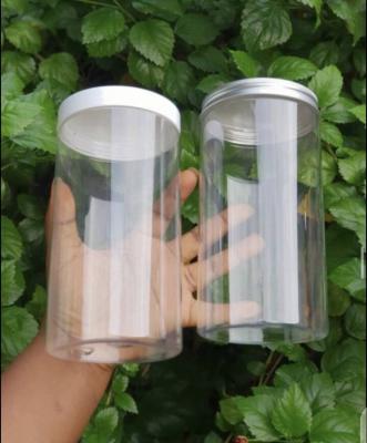 China Plastic Food Containers 100g 200g 300g 400g 500g 600g 700g 800g 1000g Mason Jar Transparent Food Storage for sale