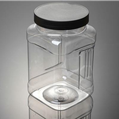 China Big Large 500ml 1000ml 2L 3L 1Gallon Food Grade Plastic Jar Containers Set for sale