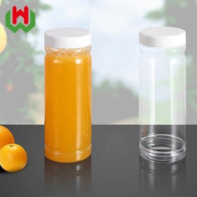 China Bulk Food Wholesale Custom Clear Plastic Bottles And Jars For Food And Beverage for sale