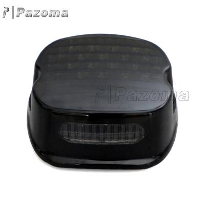 China PAZOMA Plastic Smoke Motorcycle Plastic Tail Lights For Harley Fat Boy-Injected - FLSTF-I Dyna Convertible for sale