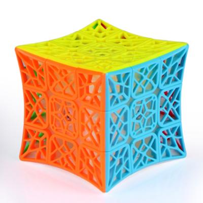 China 100% QiYi DNA 3x3x3 Stickerless Cube 3x3 Stickerless DNA Concave Cubes Eco-friendly Concave Cube Puzzle Gear for sale