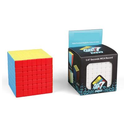 China Toy MeiLong Educational Magic Cube Moyu 7x7 Stickerless Speed ​​Cube For Kids for sale