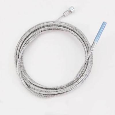 China Contemporary Elevator Parts Door Rope Landing Hall Door Steel Wire Rope 3mm for sale