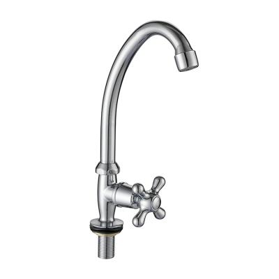 China Metered Faucets Extended Version Rotary Switch Waterproof Bathroom Wash Plating Basin Water Mixer Tap for sale