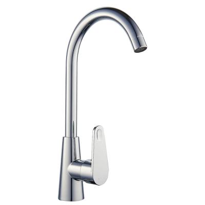 China Modern Luxury Zinc Alloy Metered Deck Mount Basin Faucet Hotel Bathroom Swan Neck Sink Faucet for sale