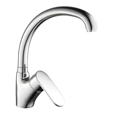 China New Modern Basin Faucet Zinc Hot And Cold Basin Faucet Creative Personality Kitchen Arc Hotel Faucet for sale