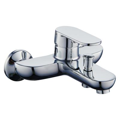 China Without Slide Bar 2022 Luxury Fashion Deck Mounted Basin Sink Tub Faucet Zinc Finish Good Quality Bathtub Faucet for sale