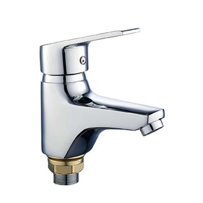 China Metered Faucets 2021 Household Hot And Cold Durable Above Counter Basin Waterfall Electroplating Faucet for sale