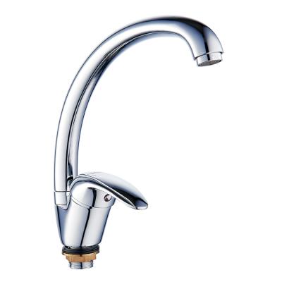 China Manufacturer Direct Sales Kitchen Sink Faucet Modern Single Hole Single Handle Good Price High Neck Cold Faucet for sale