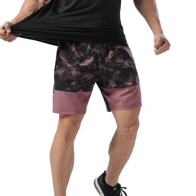 China QUICK DRY Promotional Custom Logo Men's OEM Sports Summer Polyester Camouflage Shorts for sale