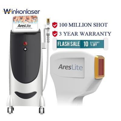 China Winkonlaser Safety Laser Hair Removal FAC Guts Wavelength 808nm Diode Laser Hair Removal Machine for sale