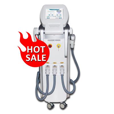 China Pigment Removal IPL 2022+ ND Yag Fast Laser+E-light RF Hair Removal Skin Rejuvenation And Tattoo Removal Machine for sale