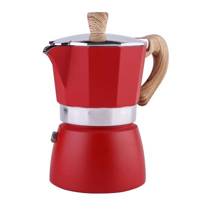 China Hot Selling Eco Friendly Custom Cheap Aluminum Moka Pot Eco Friendly Espresso Maker for sale