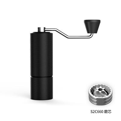 China Timemore 2022 Viable Hot Sale Chestnut C3 Portable Home Brew Hand Obsidian Black Manual Coffee Bean Grinder for sale