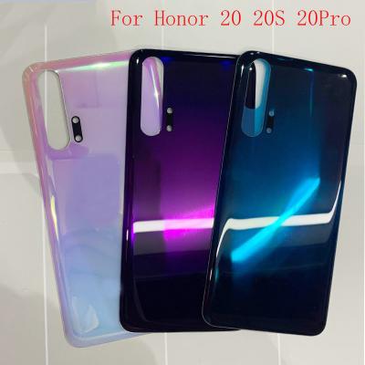 China 10pcs Battery Door Back Glass Panel Case Glass Cover For Huawei Honor 20 Replacement Back Glass Cover for sale