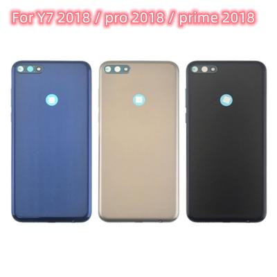 China Glass 10 Pcs For Huawei Y7 2018 Back Cover For Y7 Pro 2018 Replacement For Huawei Y7 2018 Battery Back Cover Main Back Cover for sale