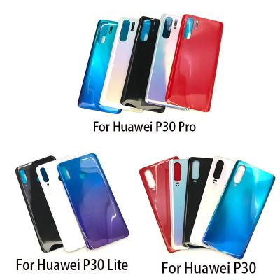 China 10pcs Glass For Huawei P30 P30Lite P30Pro Battery Door Battery Case Back Cover Glass Back Cover With Adhesive Sticker for sale