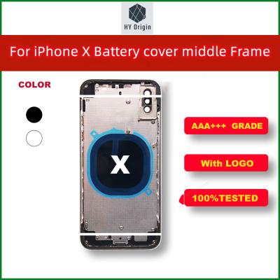 China Glass For SIM Tray Side Button Mi View Case New iPhone X Battery Back Cover Case For iPhone X Parts for sale