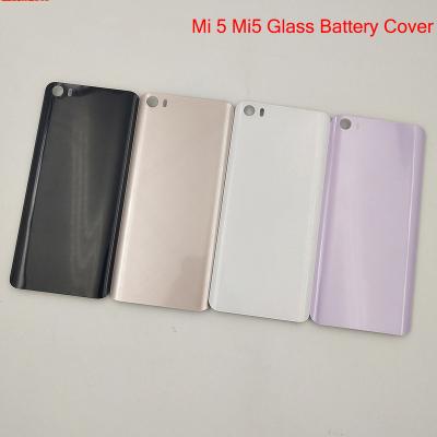 China 10pcs Glass For Original Xiaomi MI 5 Battery Back Cover Battery Back Cover Plastic Back Shell Replacement Cover Brand New for sale