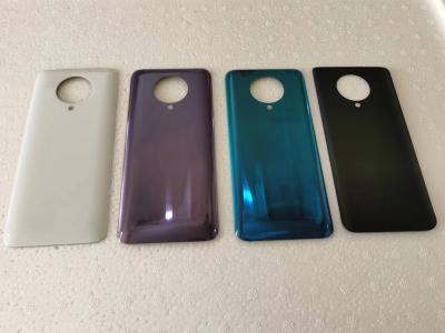 China 10 Glass Originals For Xiaomi MI Poco F2 PRO Mobile Phone Case Back Cover Back Door Replacement Glass Cover With Glue for sale