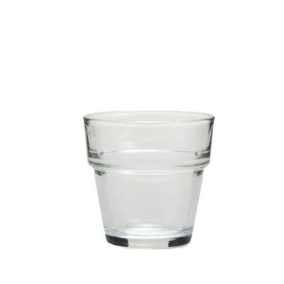 China 3OZ Mini Glas Votive Kerzenhalter Weit Mund Für Hochzeitsfeiern zu verkaufen