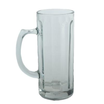 China Getriebene klare Glas Biermug Custom Personalisierte Bierglas Geschirrspüler Safe zu verkaufen