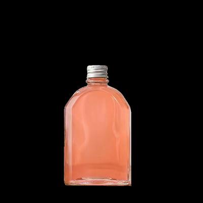 China 200ML Clear Small Glass Bottles With Leak Proof Design Reusable and Dishwasher Safe Various ML Capacity for sale