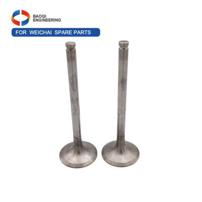 China Engine Exhaust Valve Weichai Diesel Engine Parts Exhaust Valve For Heavy Duty Truck for sale