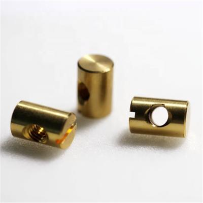 China Heavy Industry High Precision Brass Barrel Nuts / Finger Cross Nut for sale