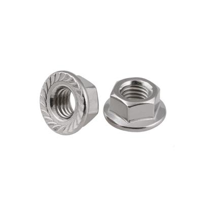 China Heavy Industry Made In China High Quality Stainless Steel Hexagon Flange Nut for sale