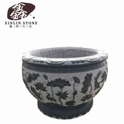 China Modern Natural Aquarium Stone Decorate Aquarium Stone Aquarium Hand Cut G602 G603 G654 White Black Gray Granite for sale