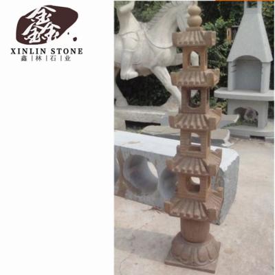 China Cheap Price Modern Natural Stone Granite China Granite Pagoda Japan Stone Pagoda For Garden G602 G603 G654 White Black Gray Granite for sale