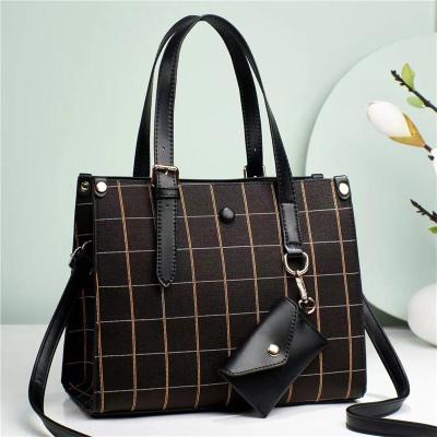 China Fashion Women's Classic Handbag PU Ladies Shoulder Bag Fashion Leather Waterproof Tote Bag New Big Large for sale