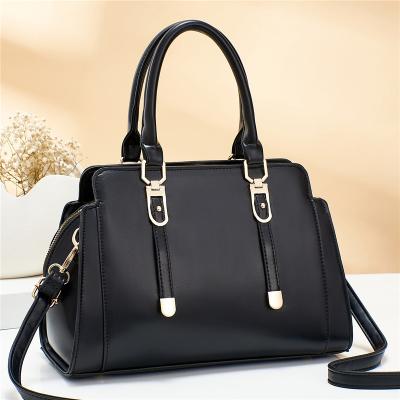 China Fashion Quality Custom Made Popular Women Big Size Ladies Handbags Luxury Shoulder Bag Simple Leather Funky Handbag for sale