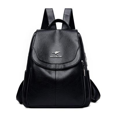 China Portable High Quality String Suction Leather Backpack Custom Shaped Shoulder Bag for sale