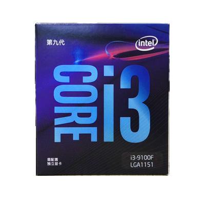 China i3 9100F Desktop Good Quality Core Boxed Computer CPU Processor for sale