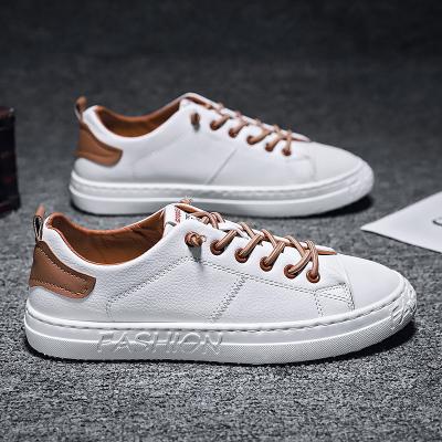 China Fashion trend sh10405a pu leather shoes sneaker man MOQ 5 MATCHES 2022 men's shoes for sale