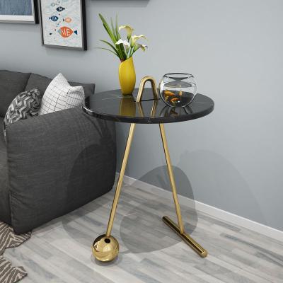 China Nordic Round Steel Combination Gold Side Table For Living Room Home Furniture for sale